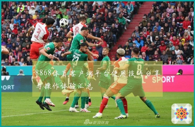 8868体育客户端平台使用技巧分享与操作体验汇总
